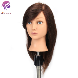 Professional <strong>Hairdresser</strong> Training <strong>Head</strong>,cosmetologi Training <strong>Head</strong> with Human Hair,dummy Hair <strong>Head</strong> Mannequin for Sale - Product Image 2