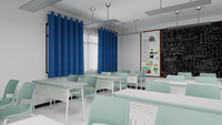 Ensemble de bureau et de chaise pour enfants Bureau et chaise pour l'école secondaire Mobilier pour étudiants Bureau et chaise pour une place Chaises et tables d'école