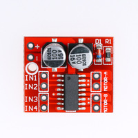 Module de commande de moteur CC Hengshengwei Mini PWM Régulation de vitesse Double pont en H Moteur pas à pas Remplace L298N