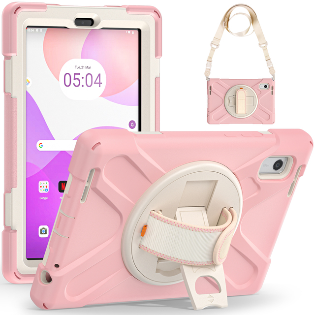 Built-In Screen Protector Rugged Armor Shockproof Heavy Duty Tablet Case for Lenovo M9 K9 Tb310fu 2023