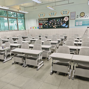 Ayarlanabilir okul mobilyaları sınıf öğrenci öğle yemeği masası ve sandalye ayarlanabilir şekerleme sandalye masası ile - Product Image 1