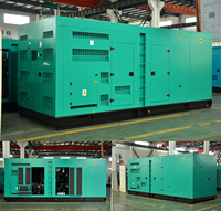 Générateurs électriques diesel ECM Cummins 1100 kW 1,1 MW 1375 kVA à vendre