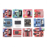 Module de commande de moteur double L298N TB6612FNG 2-35V DC pour moteur pas à pas, carte de contrôle pour voiture intelligente, robot, Arduino, Raspberry Pi