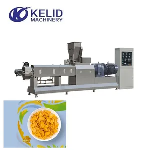 High Quality Automatic Puffing Breakfast Cereal Manufacturer Making Machine Corn Flakes