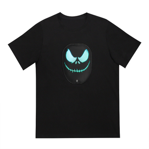 ハロウィーン主導のTシャツプログラマブルBluetoothAPP携帯電話制御発光服カスタムパターン - Product Image 4