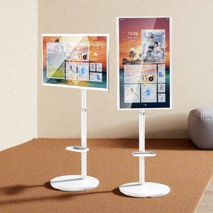 2025 New <b>Portable</b> <b>Tv</b> Televisions 32 Inch Lcd Advertising Screen Display on Wheels Electronics Smart With Stand 32 Inch Mobile Sm - Product Image 1