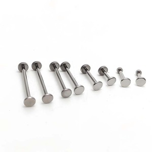 Piercing dérmico de titanio G23 3/4/5/6MM disco plano con rosca interna ancla dérmica parte superior piel buzo superficie Piercing cuerpo joyería - Product Image 6