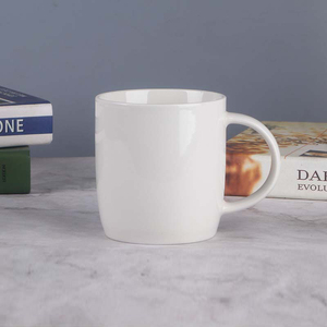 Vente en gros de 12oz de tasse à thé en porcelaine noire pour bureau à domicile avec <span class=keywords><strong>logo</strong></span> personnalisé tasse à café en céramique rouge émaillée imprimée pour cadeau promotionnel - Product Image 2