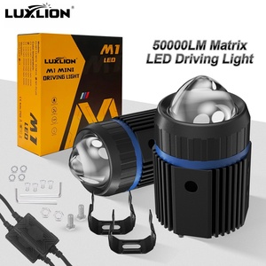 Luxlion M1A <span class=keywords><strong>Moto</strong></span> <span class=keywords><strong>Petite</strong></span> <span class=keywords><strong>Taille</strong></span> Grande Puissance Scooter Léger LED  Projecteur Puissant Universel <span class=keywords><strong>Moto</strong></span> Tout-Terrain Rétrofit Lumière - Product Image 1