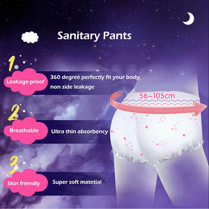 Culotte menstruelle jetable respirante pour femmes sous-vêtements menstruels sains pour une hygiène et un confort améliorés - Product Image 6