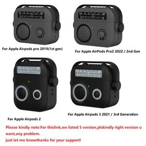 <span class=keywords><strong>Coque</strong></span> pour écouteurs 3D en silicone souple motif Radio mignon pour <span class=keywords><strong>Airpods</strong></span> 4 pour <span class=keywords><strong>airpods</strong></span> 1 2 3 Pro 2 <span class=keywords><strong>coque</strong></span> sans fil de 4ème génération - Product Image 2