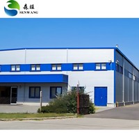 Almacén de Estructura de Acero Reciclable y Ecológico, Edificio de Ahorro Energético para Parque Industrial Ecológico, Almacenamiento de Carga