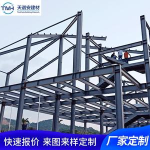 Materiales de Construcción TianPuAn, Estructura de Acero para Hoteles, Diseño Moderno, Instalación In Situ, Solución Integral para Proyectos - Product Image 5