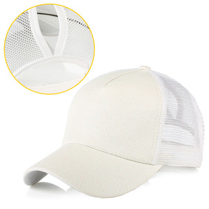 Mũ Lưỡi Trai Bóng Chày Cho Nữ, Mũ Lưỡi Trai Lưới Thể Thao Lấp Lánh Tùy Chọn Mùa Hè - Product Image 2