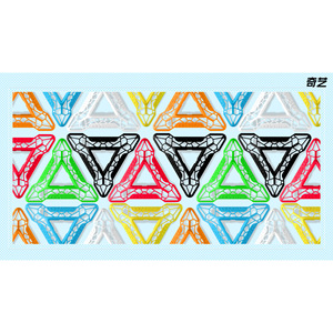 Qiyi DNA – support triangulaire pour présentoir de cube Rubik 3x3, unisexe, pour enfants de 8 à 13 ans, couleur aléatoire - Product Image 4