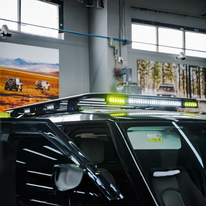 Barre lumineuse LED H7 Golf 4 A6 C7 H15 D1S F45 <span class=keywords><strong>Cristal</strong></span> E60 Hilux W203 2 Bar G30 W202 MK3 Rock Lights 2001 pour Land Rover - Product Image 2