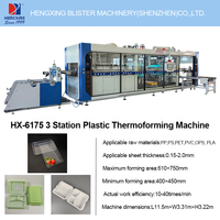 Mesin Thermoforming Otomatis HengXing dengan Motor untuk Lembaran PP/PET/PS/PVC - Kotak Makan Siang & Baki Makanan Beku All-in-One