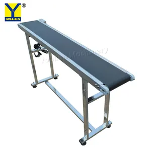 YL-102 Personnalisé PU PVC bande transporteuse Système Machine pour le Remplissage et Machine de Capsulage