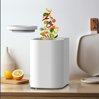 Broyeur de déchets alimentaires électrique pour la maison, moteur silencieux, acier inoxydable, broyeur de déchets alimentaires automatique