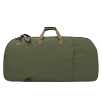 Sac à dos vert pour tir à l'arc taille personnalisée OD étui souple pour arc à poulies avec bandoulière et poche fléchée sac à dos pour arc à poulies
