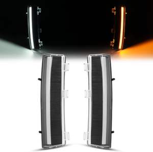 Feux de position latéraux à LED 350z, réflecteur de pare-chocs avant blanc/ambre, feux de jour et clignotants pour <span class=keywords><strong>Nissan</strong></span> 350z LCI 2006-2009 - Product Image 4