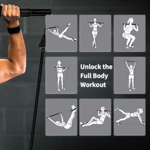 Barra de Fitness Multifuncional Patentada Shinho, Aluminio CA65 CE, para Yoga, Pilates, Ejercicios de Fuerza, Entrenamiento, Desarrollo Corporal - Product Image 2