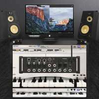 Console de mixage audio numérique professionnelle FUNINC, 16 canaux stéréo, construction métallique, design passif, son surround, télécommande
