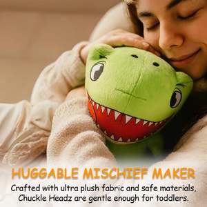 Adorable lindo tiburón juguete de peluche electrónico Silly Risgling and Laughing Farting Sounds Funny Interactive Animal Plush - Product Image 3