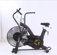 Vélo d'exercice à résistance à l'air, équipement de fitness pour entraînement cardio à domicile et usage commercial