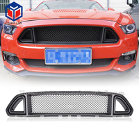 Grille d'impression de transfert d'eau supérieure de capot avant pour Mustang 2015 2016 2017