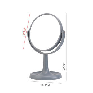 Uso del dormitorio del baño 360 grados. <span class=keywords><strong>Espejo</strong></span> <span class=keywords><strong>de</strong></span> <span class=keywords><strong>maquillaje</strong></span> <span class=keywords><strong>de</strong></span> plástico <span class=keywords><strong>de</strong></span> dos caras, mesa <span class=keywords><strong>de</strong></span> <span class=keywords><strong>pie</strong></span> alta, espejos cosméticos <span class=keywords><strong>de</strong></span> <span class=keywords><strong>pie</strong></span> - Product Image 6