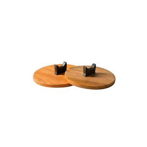 Tapa para tazas tamaño S hecha de madera natural, complementa perfectamente sus necesidades de servicio y vajilla, ecológica. - Product Image 1