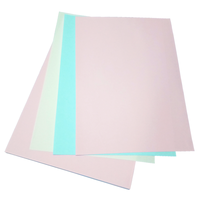 Papier autocopiant de qualité supérieure 80g Blue Image, rame de 77x110cm pour formulaires informatiques