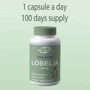 Lobelia Aerial 50mg, Venta al por Mayor, OEM/ODM |   Apoyo para la Función Inmunológica Saludable |   Raíz de Jengibre |   Sin OMG y Vegano |   100 Cápsulas Vegetarianas - Product Image 4
