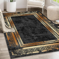 Tapis moderne en velours cristal au nouveau design personnalisé Tapis chinois antidérapant à impression numérique Tapis et moquettes de salon de grande surface