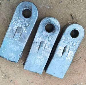 رؤوس مطارق صغيرة 220 مم الأكثر مبيعًا، رؤوس مطارق صلبة من الفولاذ عالي المنغنيز، مطرقة تصادمية - Product Image 2