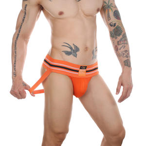 Low-Rise Breathable Jockstrap Underwear for Adults <strong>Personalisable</strong> with Custom Logo on Waist - Product Image 2