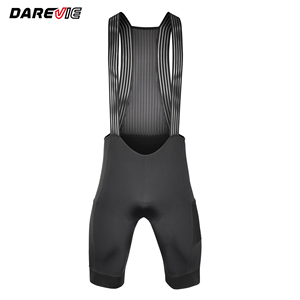 Pantaloni da bici da corsa a lunga distanza con inserto in Gel imbottito camoscio da ciclismo da uomo con pettorina Cargo - Product Image 5