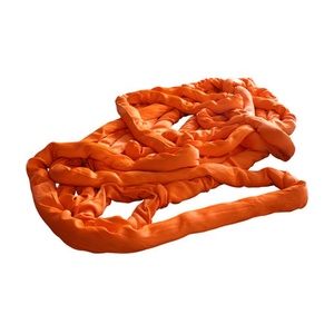 10 tấn <span class=keywords><strong>Polyester</strong></span> Vòng <span class=keywords><strong>Sling</strong></span> nâng mềm vô tận cáp treo - Product Image 2