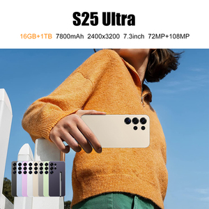 卸売オリジナルS25ウルトラスマートアンドロイド15システム搭載携帯電話 16GB+1TBロック解除済みSペン デカコアCPU HD画面 4G WIFI携帯電話 - Product Image 3