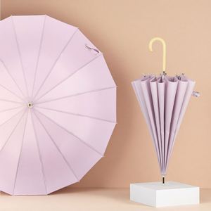 New Design Customizable Size Large Classic Straight <b>Umbrella</b> for Women-Promotional Travel Use Wholesale & Cheap - Product Image 5