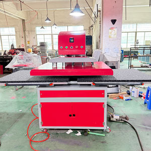 Presse à Chaud Double Plaque Grande Taille 80x100 100x120 Prix Direct Usine pour Personnaliser Vos T-shirts, Vêtements, Sacs et Robes - Product Image 1