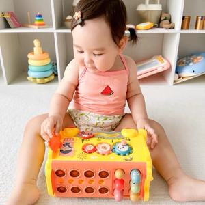 Jouet d'activités multifonctionnel Montessori pour bébé, <span class=keywords><strong>xylophone</strong></span> pour nourrissons, jeu d'association de formes, développement de la motricité fine, jouets éducatifs d'apprentissage - Product Image 3