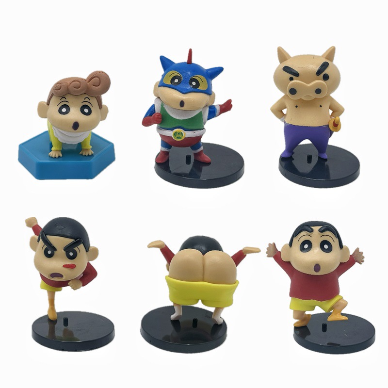 Crayon Shin-Chan 6 piezas 12dai