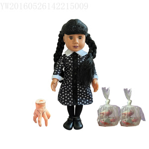 Poupée Wednesday Addams de 18 pouces, style American Girl, avec accessoires, pour filles de 8 à 13 ans - Product Image 5
