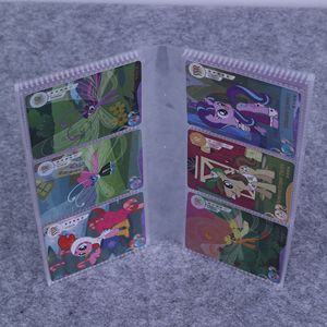 Fabrication en gros de carnets à cartes en PP de 3,5 pouces, à trois grilles, avec soudure par points, impression sérigraphique et haute transparence, à thème My Little Pony - Product Image 2