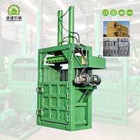Compacteur hydraulique vertical automatique HC pour carton, papier usagé, plastique, bouteilles PET avec taille personnalisable