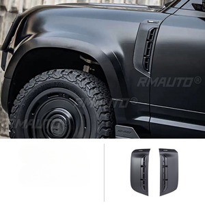 Pour Land Rover Defender 2020-2024 Accessoires de voiture : Garniture de sortie d'air latérale, Grille d'admission d'air, Garniture de ventilation, Kit carrosserie inférieur - Product Image 4
