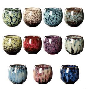 ชุดน้ำชาจีนเวสต์กรีน ชุดกงฟูเซรามิกทำมือ (4 ถ้วยพร้อมกาน้ำชาและถาดไม้) สำหรับใช้ในบ้านและสำนักงาน - Product Image 2