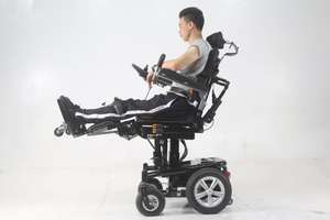 <span class=keywords><strong>Silla</strong></span> <span class=keywords><strong>de</strong></span> ruedas eléctrica <span class=keywords><strong>de</strong></span> pie para baño, cubiertas ligeras para coches, con pista <span class=keywords><strong>de</strong></span> goma, para ocio, proveedor <span class=keywords><strong>de</strong></span> piezas para adultos - Product Image 6